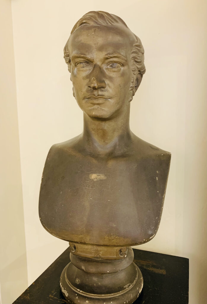 John Couch Adams Bust by Neveille Northey Burnard